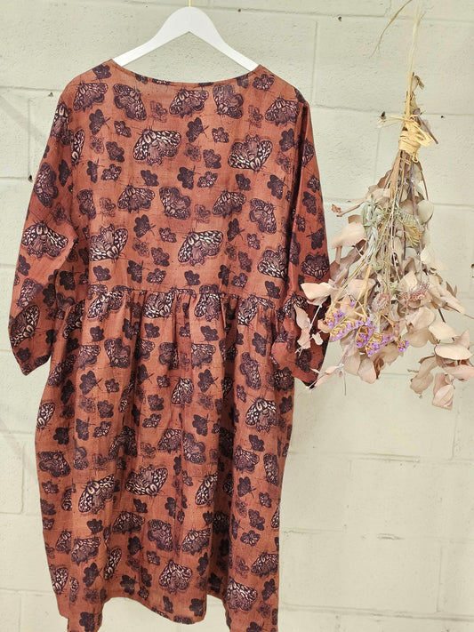 Spotted Quoll - Cocoa Moth Linen