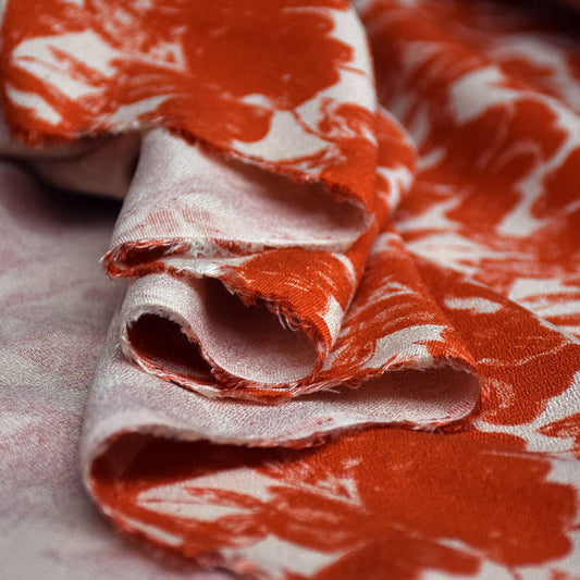 Viscose Crepe - Sunset Garden