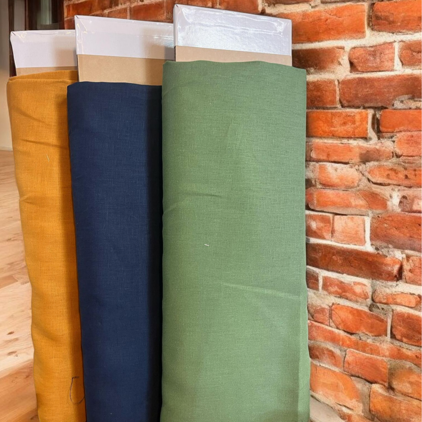 Japanese Linen Mustard