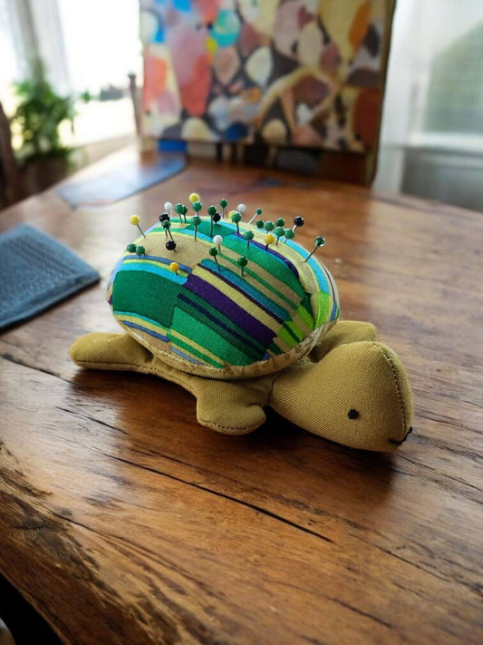 Jeremy the Turtle Pincushion PDF Sewing Pattern