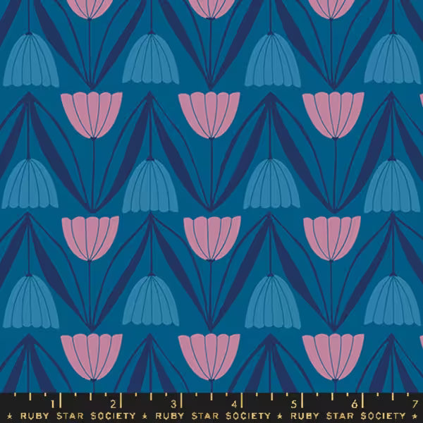 Tulips in Blue Raspberry