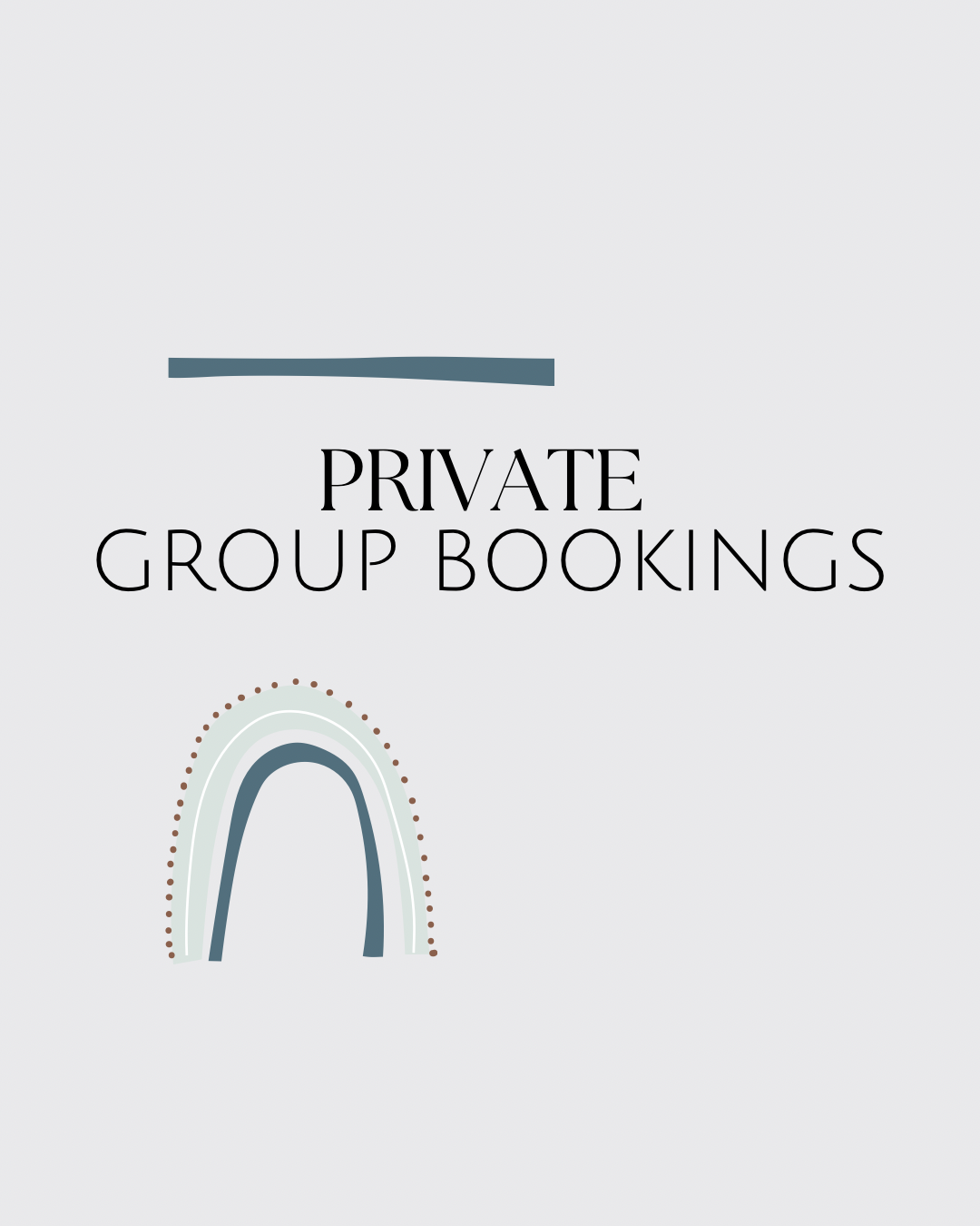 Private Group Workshops