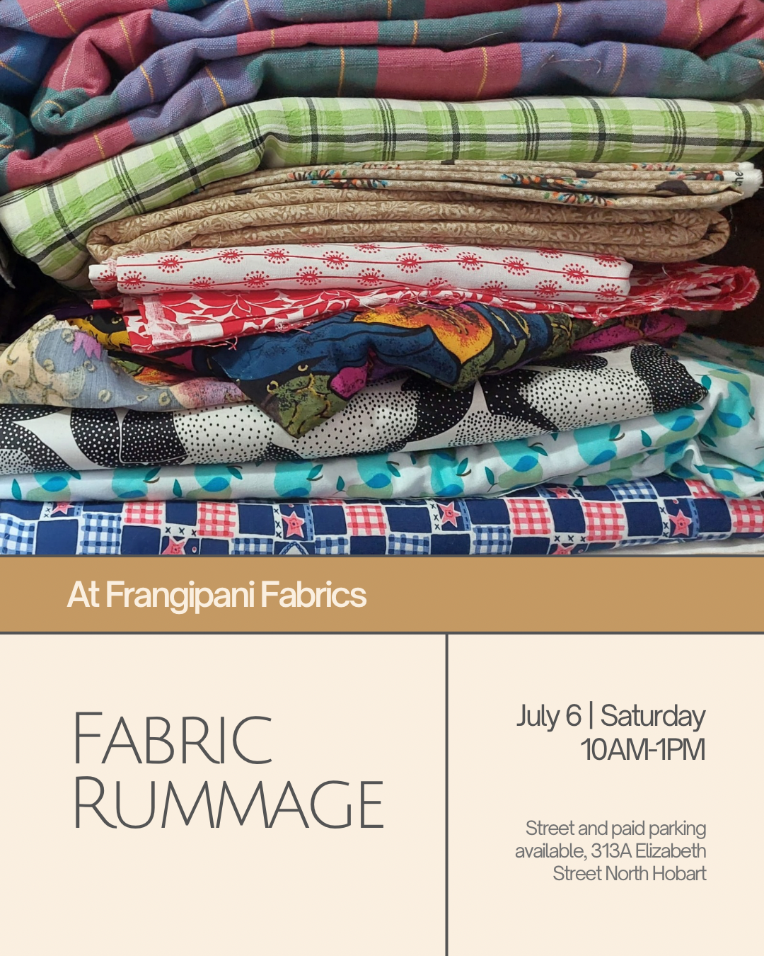 Fabric Rummage SALE
