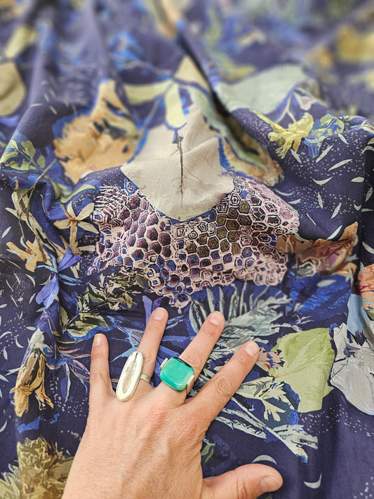 Spotted Quoll - No Bee, No Me Organic Cotton Poplin