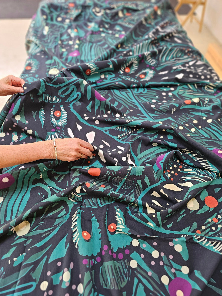 Spotted Quoll - Tiger Moth Organic Cotton Poplin