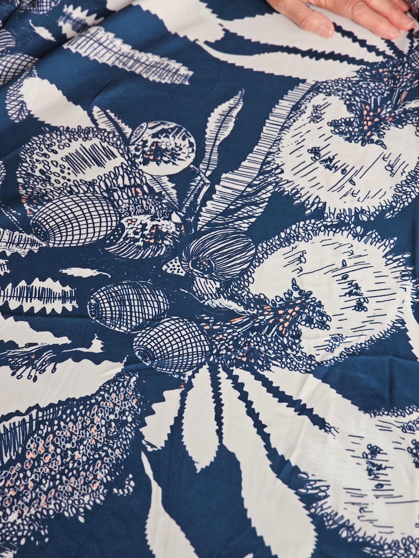 Spotted Quoll - OG Sawtooth Banksia Stretch Cotton Knit