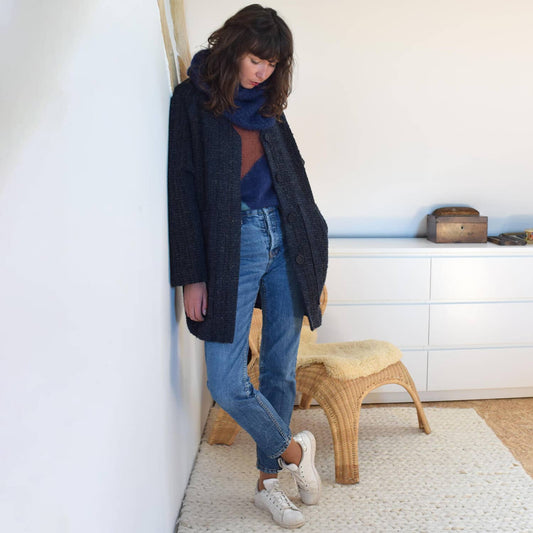 Cousette Abstract Coat