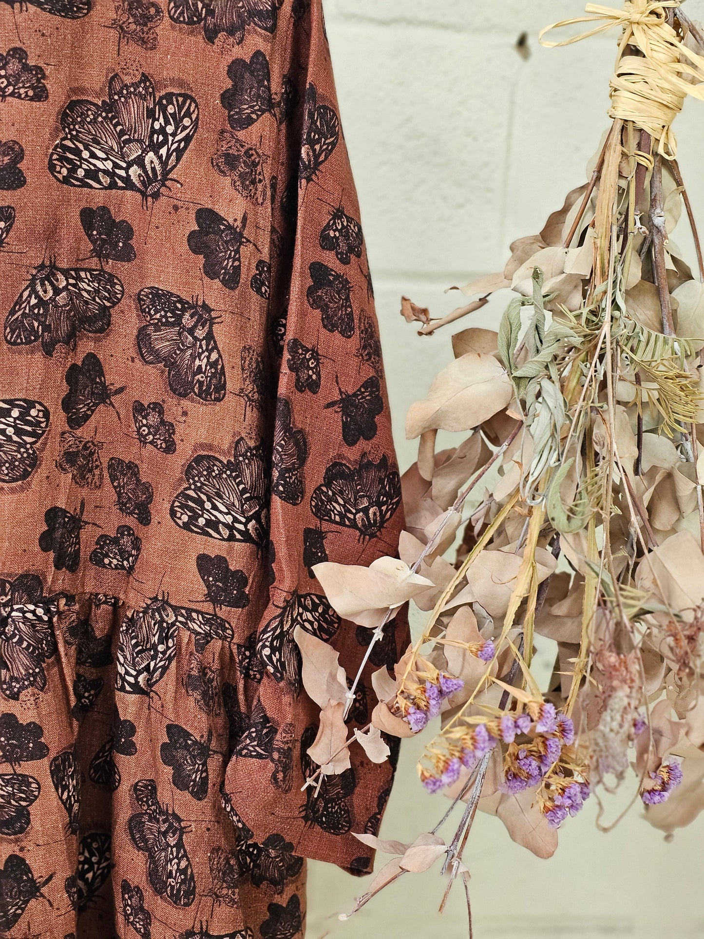 Spotted Quoll - Cocoa Moth Linen