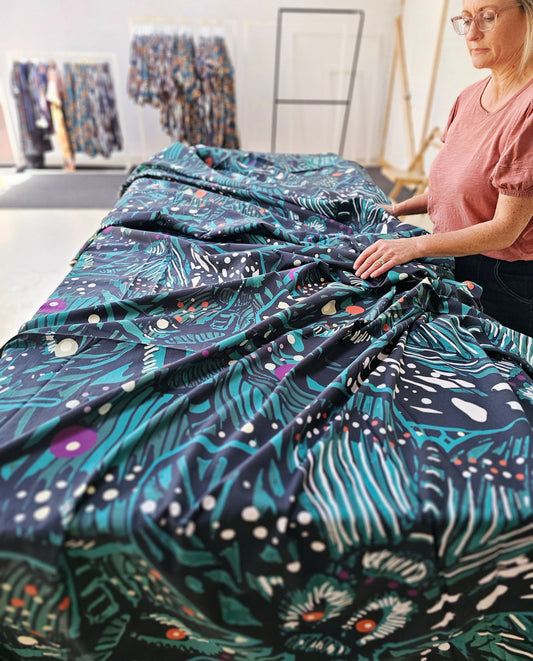 Spotted Quoll - Tiger Moth Organic Cotton Poplin