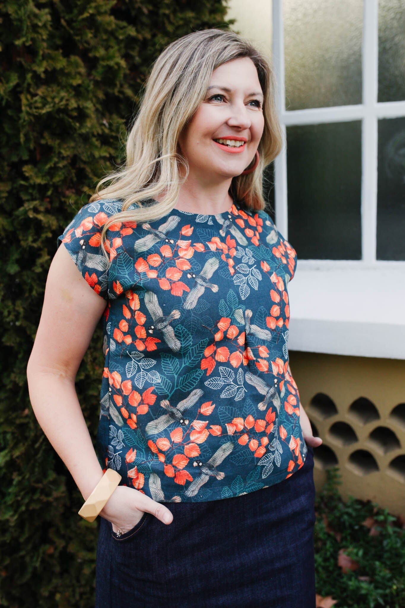 Spotted Quoll Sewing Pattern - Mini Pleat Top
