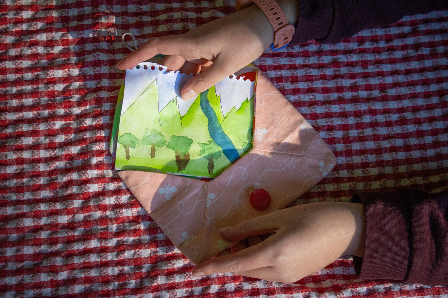 Wild Stitch Studio Fabric Envelope Pattern
