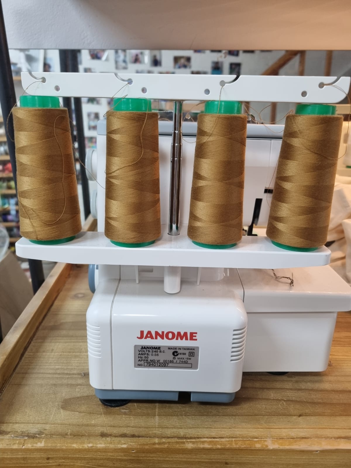 Secondhand Janome MyLock 744D Overlocker