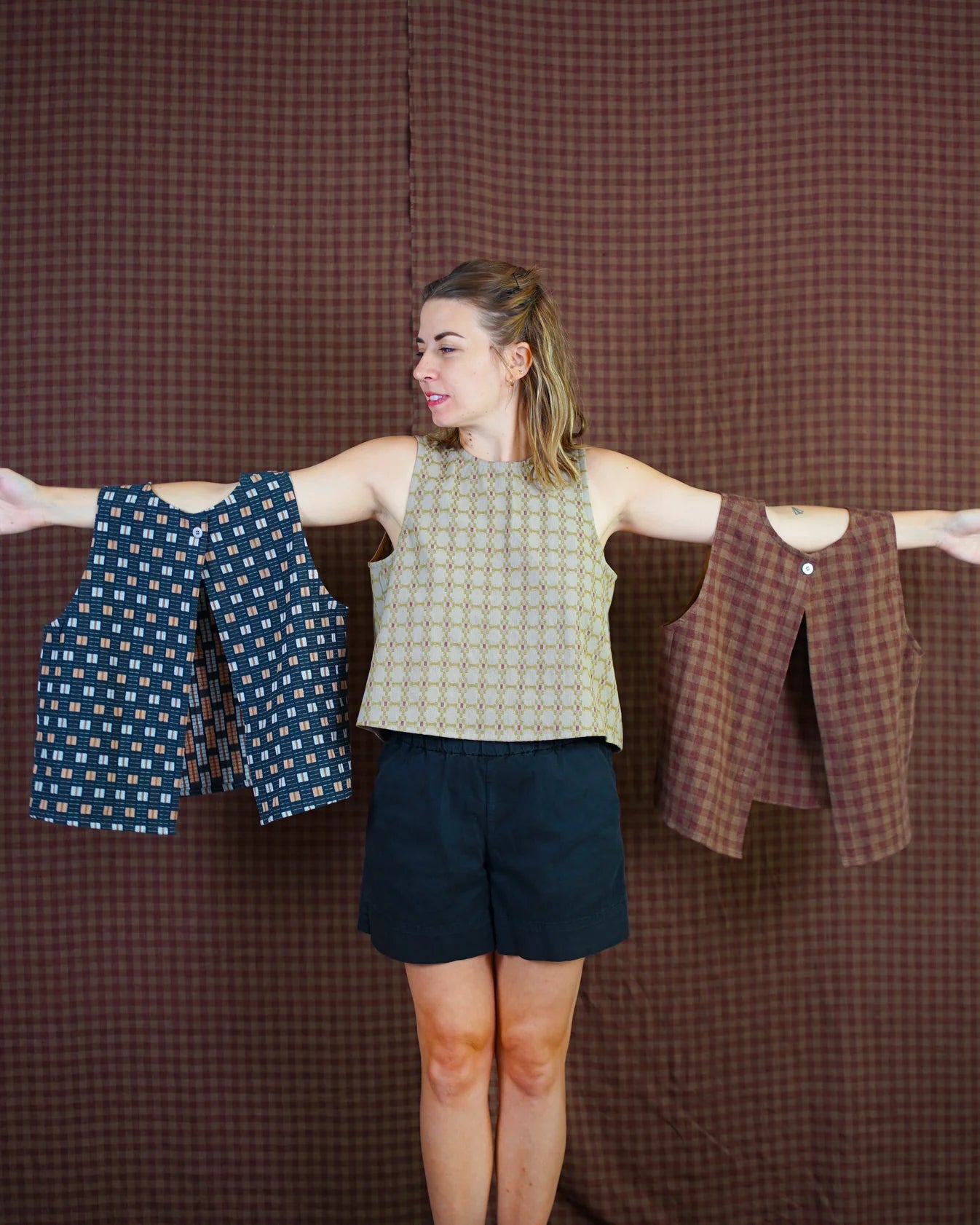 Open Back Smock Top PDF Sewing Pattern