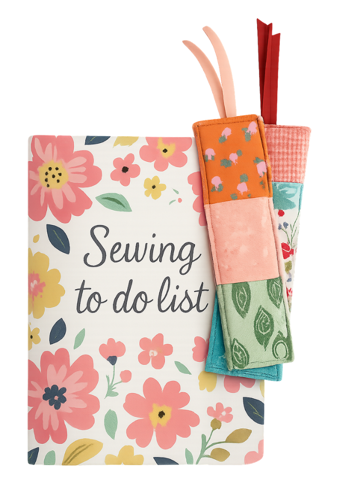 Wild Stitch Studio Patchwork Bookmark Pattern