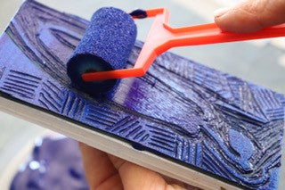 Kid's Fabric Stencil Printing Workshop with textile artist Till Julien