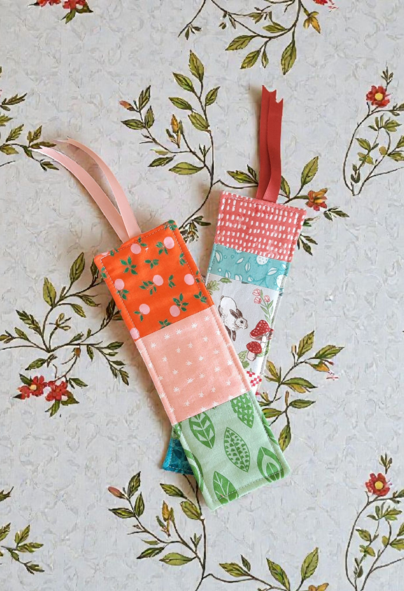 Wild Stitch Studio Patchwork Bookmark Pattern