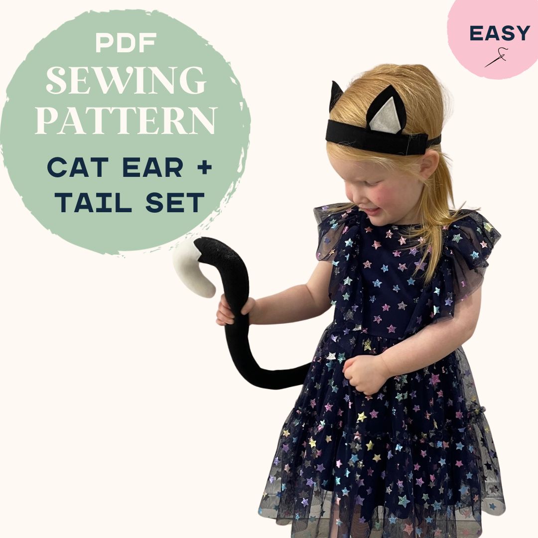 Sewing Pattern Cat Set by Schooza Makes