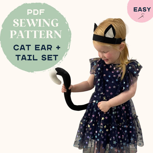 Sewing Pattern Cat Set by Schooza Makes