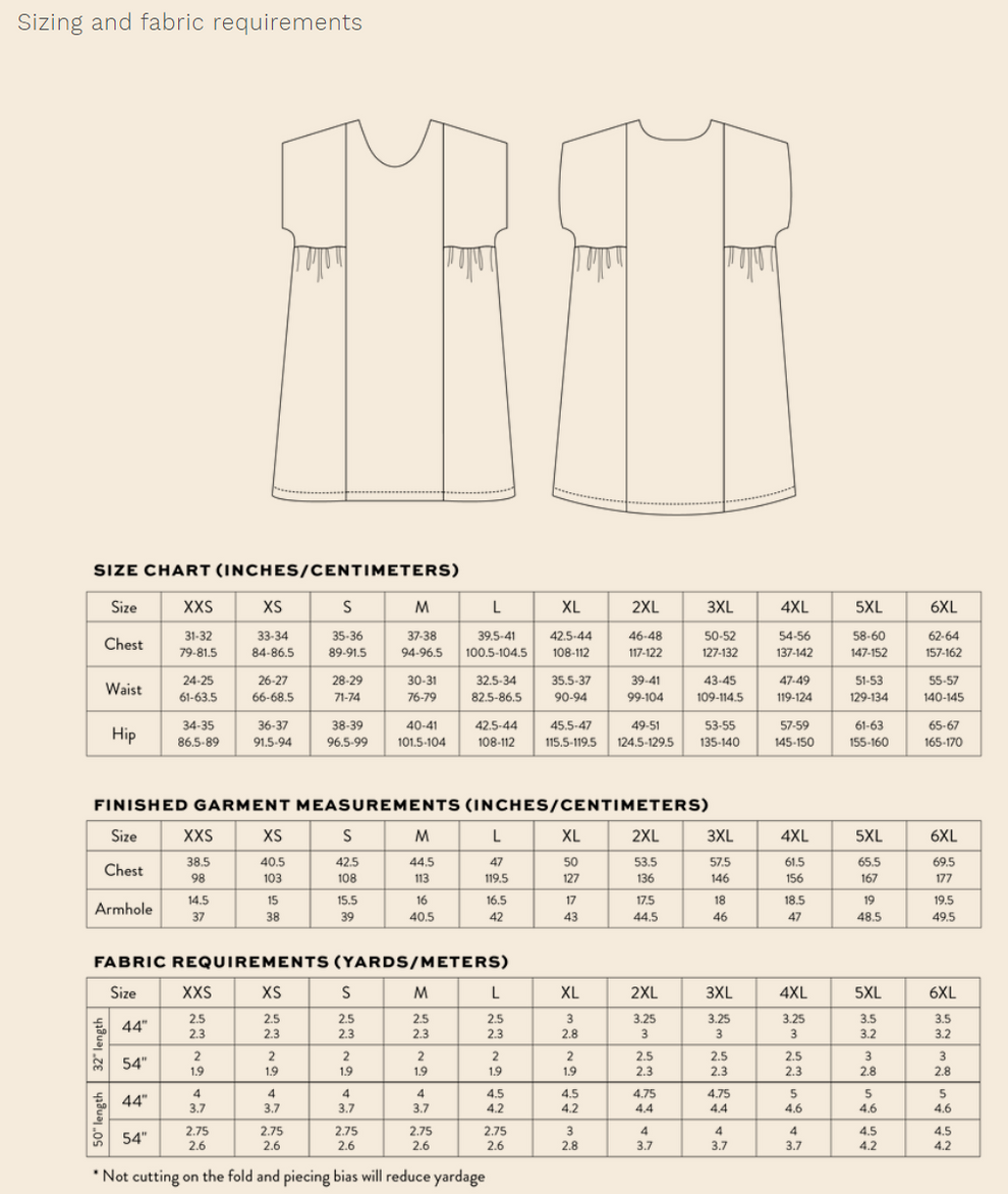 Matchy Matchy Collage Gathered Dress PDF Sewing Pattern – Wild Stitch ...