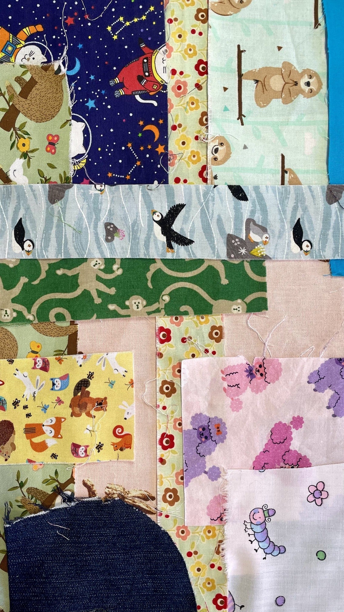 Fill a Bag - Preloved Fabric Scraps